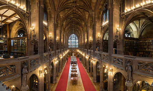The John Rylands Library Reading Room