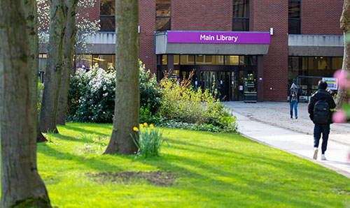 Main Library entrance