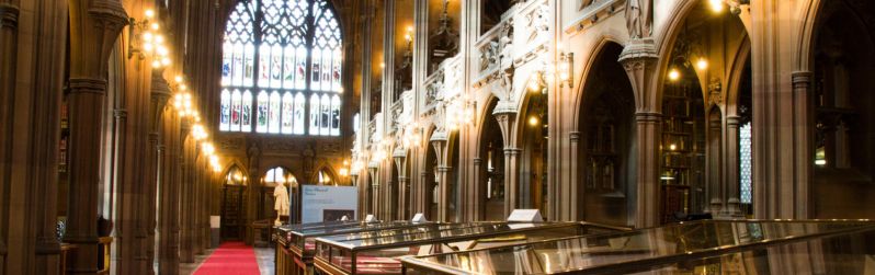 Historic Reading Room at Rylands