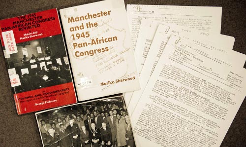 Photo: Material from the Pan-African Congress 1945 and Related Celebratory Events 1982-1995 Collection