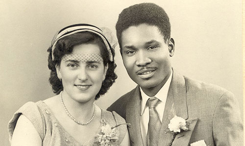 Photo: Wedding photo from the Roots Family History Project