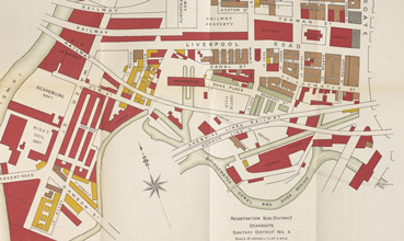 Sanitary map of Manchester
