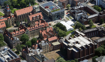 Aerial view of The Library