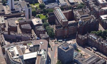 Sackville Street Building aerial view