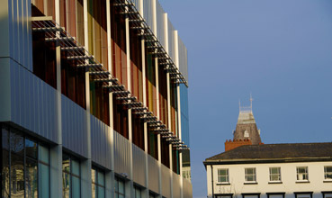 Exterior of Alan Gilbert Learning Commons