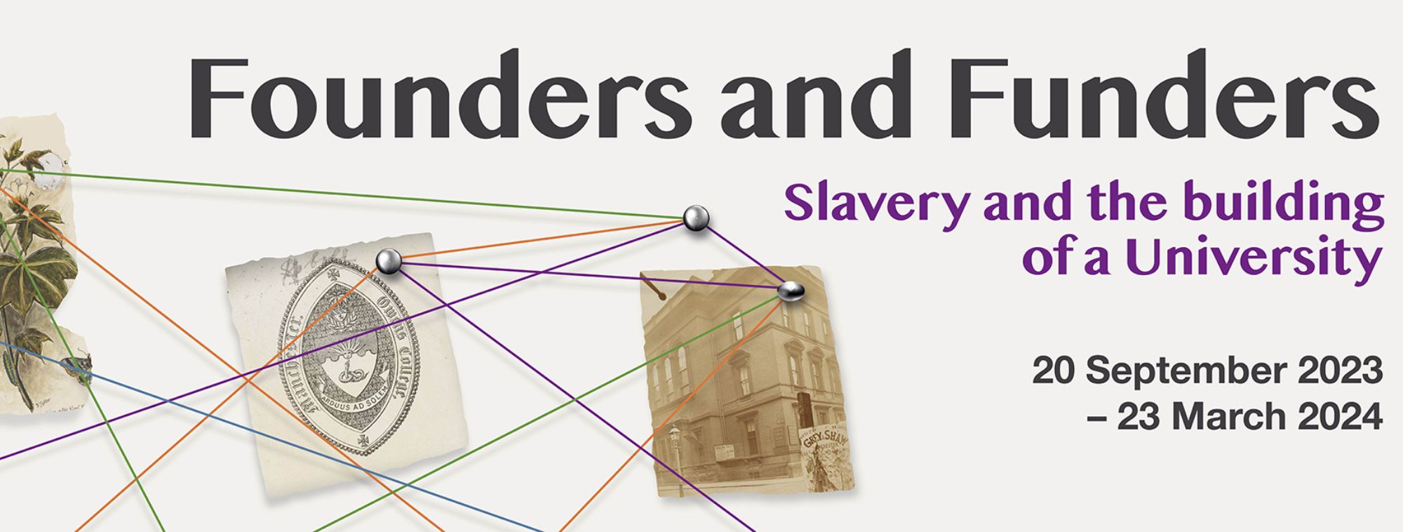 Founders and Funders exhibtion