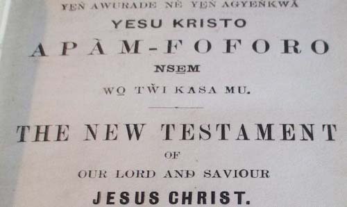 The New Testament in Twi