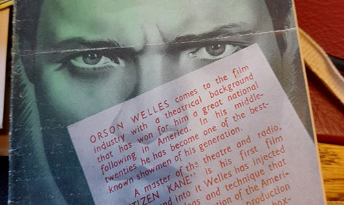 Publicity pamphlet for Citizen Kane (Welles: 1941)