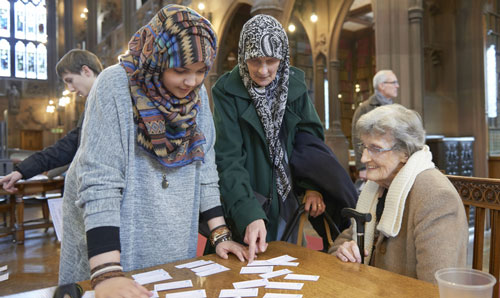 Public engagement event at The Rylands