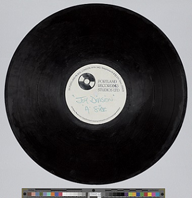 Joy Division acetate side A, 1979.