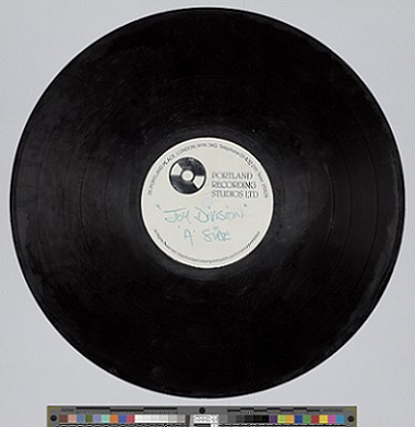 Joy Division acetate side A, 1979.