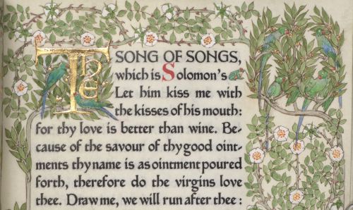 Song of Songs. Ashendene Press, 1902. Illuminated by Florence Kingsford Ref. R10771 