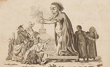 Anti methodist satirical print - 18th century