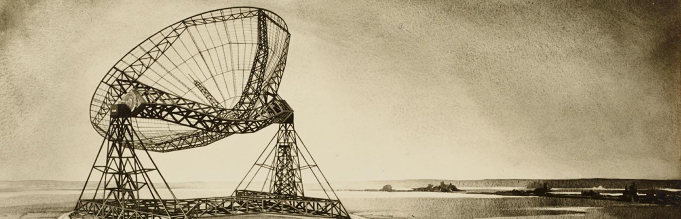 Jodrell Bank construction