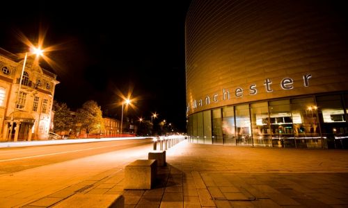 University Place at night